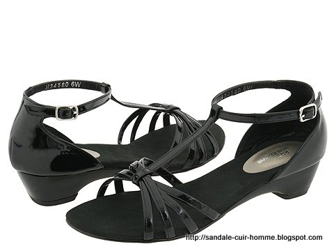 Sandale cuir homme:sandale-674413