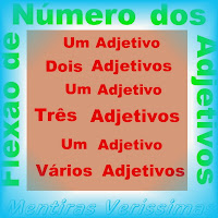 Flexão de número dos adjetivos. Singular e Plural.