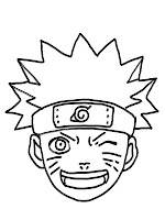 Naruto Shippuden Coloring Faces