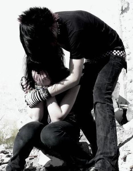 emo pics of love. emo love kissing. love you