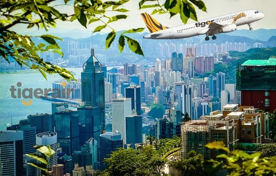 Vé máy bay Tiger Airways đi Hồng Kông
