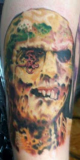 Zombie Tattoo Ideas - Zombie Tattoo Design Photo Gallery