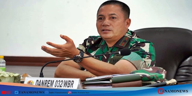 Danrem 032/Wirabraja Brigjen TNI Purmanto: Prajurit Produktif Harus Berani