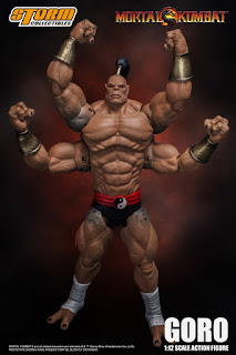 Goro 1/12 Scale Action Figure de Mortal Kombat - Storm Collectibles