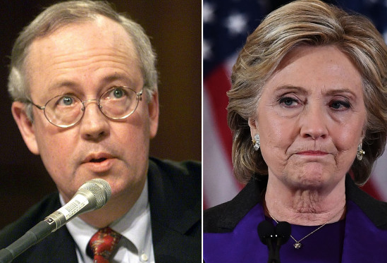 Ken Starr: I almost charged Hillary Clinton with perjury