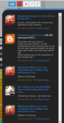 Cara Membuat Notifikasi Komentar Keren di Blog