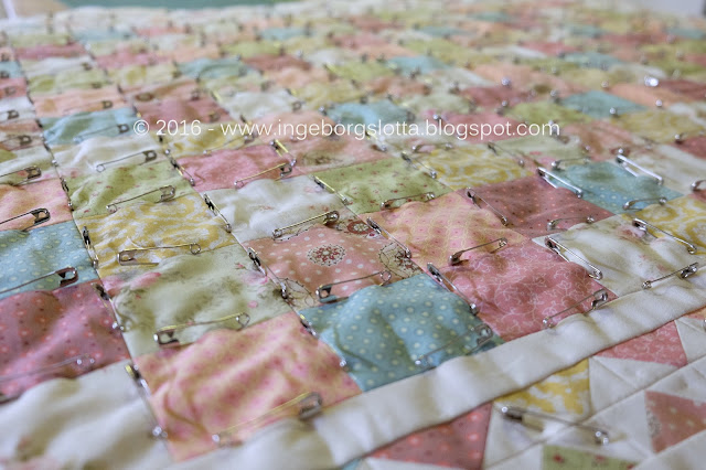 Baby Quilt flying geese