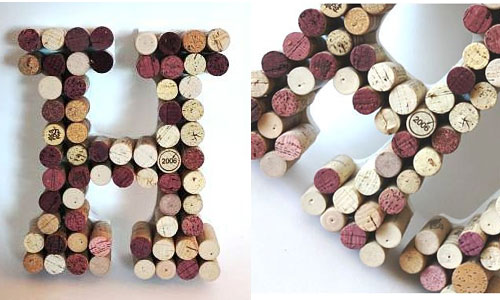 Over the course of your engagement collect corks from