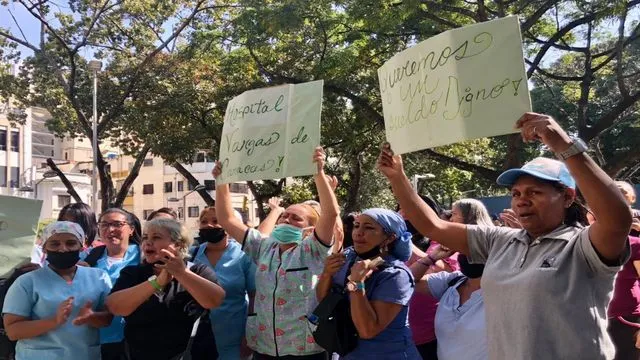 Docentes en protesta: «El Gobierno sepultó nuestra calidad de vida»