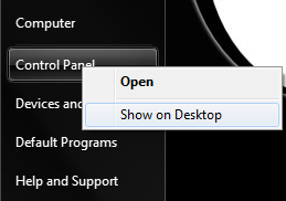 Show on Desktop