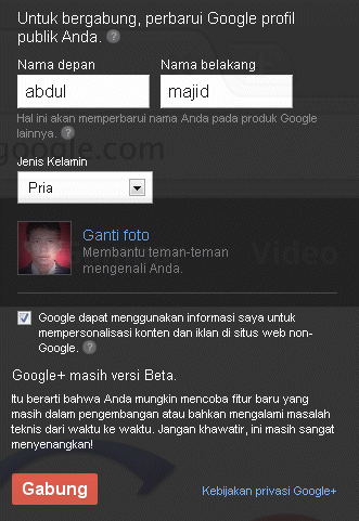 daftar google+ situs pertemanan dunia maya