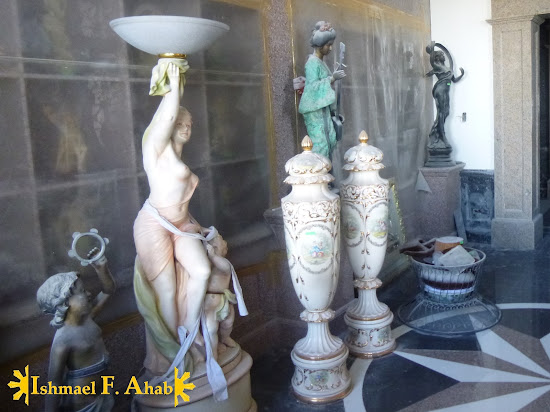 Leah Adarna's statue collections in Temple of Leah in Cebu City