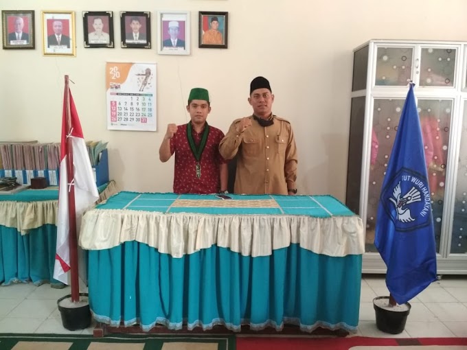 Bahas Peningkatan Mutu Pendidikan, Ketum HMI Pasbar Faisal Tanjung  Bersilaturahmi Dengan Ketua Alumni STAI - YAPTIP Zainal, M.Pd