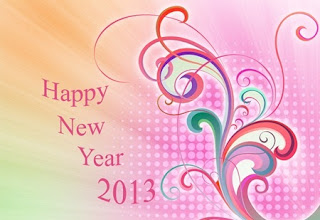 New Year 2013 Greetings Wishes Card