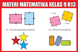 Materi Matematika Kelas 9 Kurikulum 2013 Semester 1/2 Lengkap