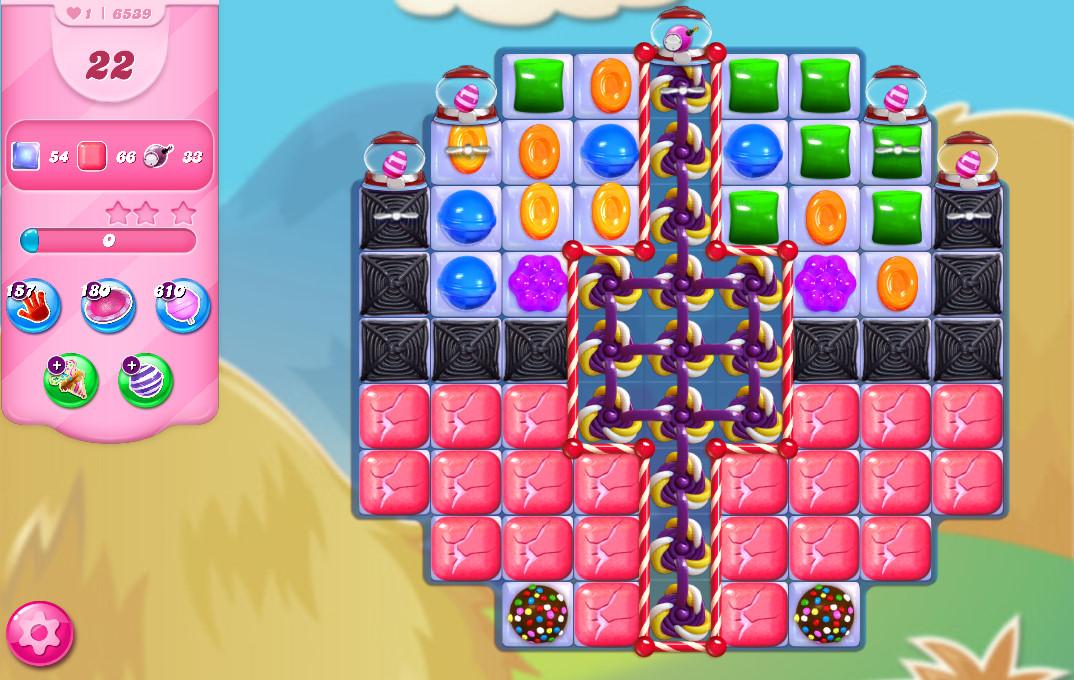 Candy Crush Saga level 6539