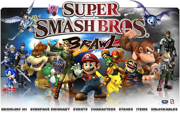 Super smash bros brawl