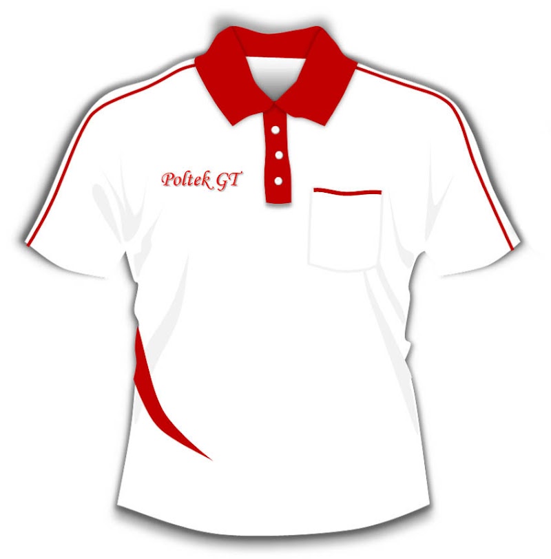 54 Ide Top Kaos Kerah Merah