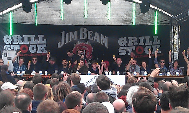 Bristol Grillstock 2013 Chilli Eating Competition