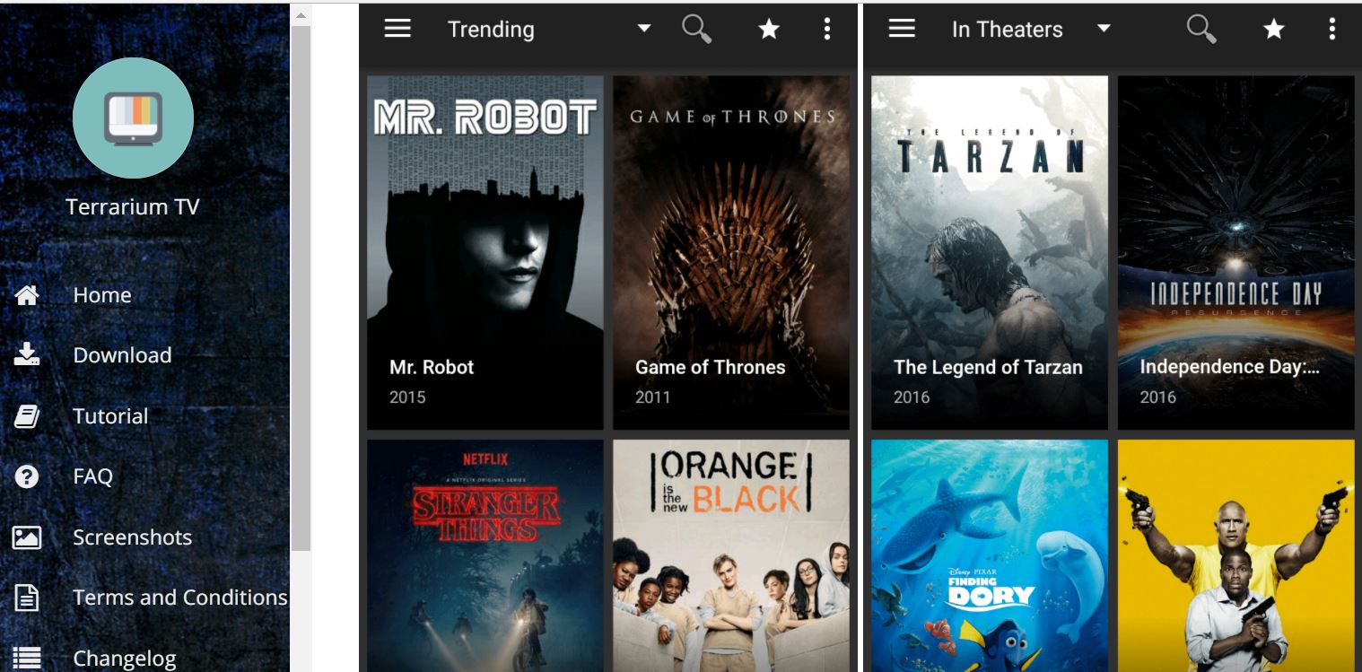 Terrarium TV : Free Netflix / Amazon Prime / HBO GO TV ...