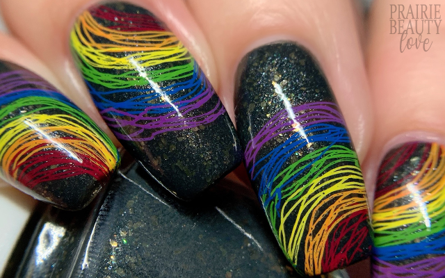 Rainbow Nail Art! - YouTube