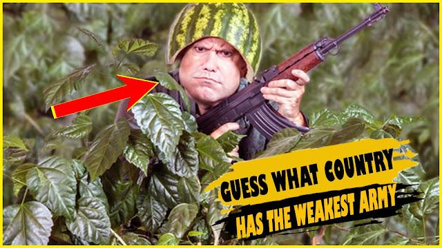 These 6 countries have the weakest armies.