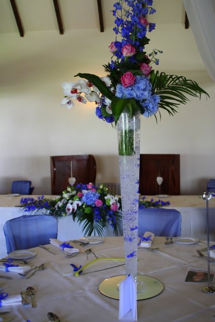 Kerry Darren's Fabulous Royal Blue Pink Wedding at The Great Hall at 