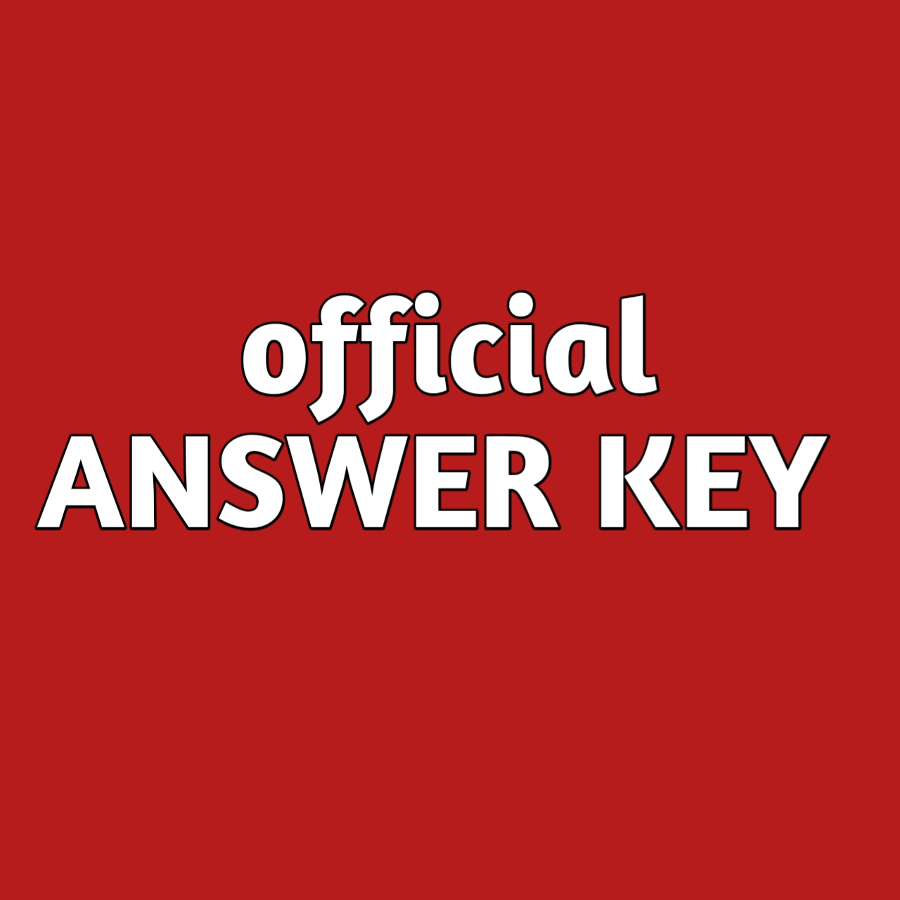 psc answer key