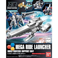 Bandai HG 1/144 MEGA RIDE LAUNCHER Color Guide & Paint Conversion Chart