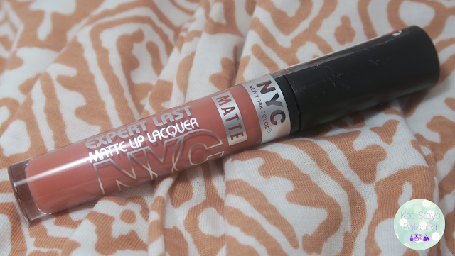 NYC New York Color Expert Last Matte Lip Lacquer - Noho Matte Nude | Kat Stays Polished