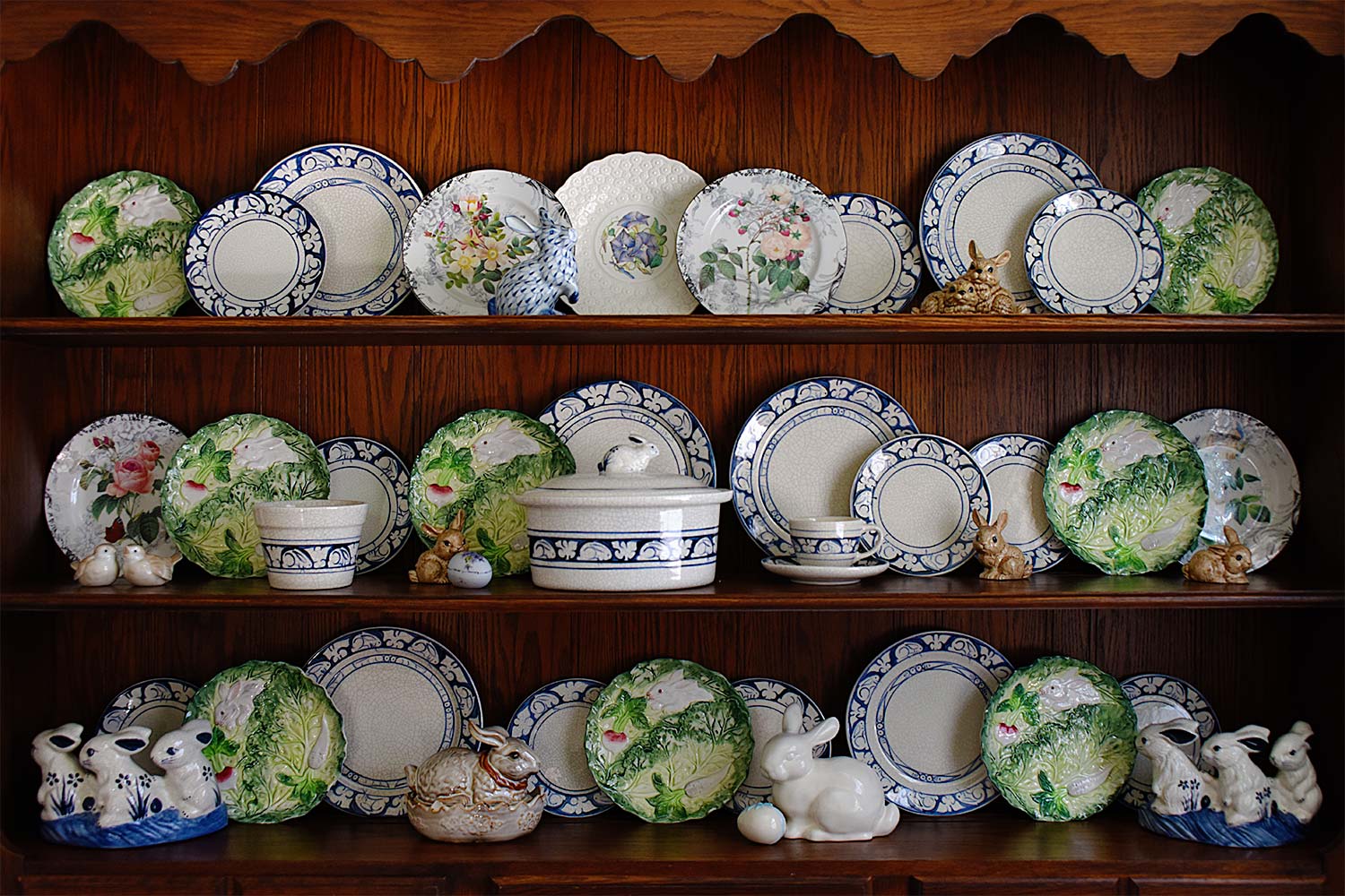 China Hutch Easter Dedham rabbit Collection by Jeanne Selep