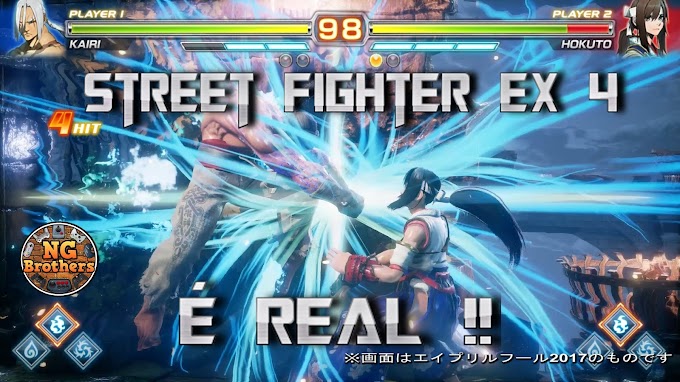 Street Fighter EX 4  (Fighting Layer) é real confirma a produtora Arika