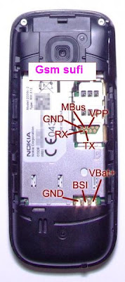 Nokia 2320 Pinout Problem Solution  