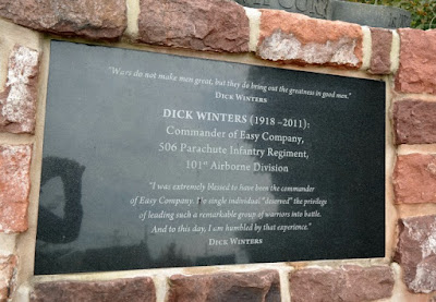 Major Richard Dick Winters Monument in Ephrata Pennsylvania