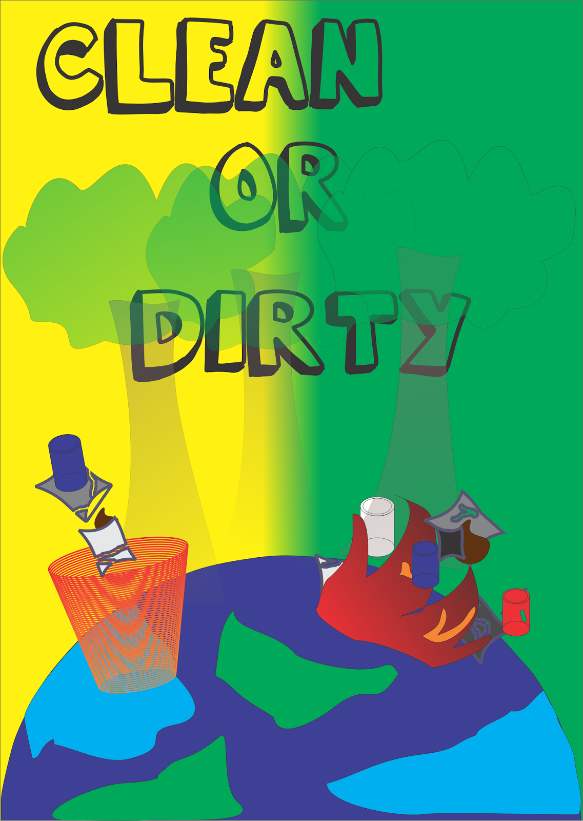 Materi Pelajaran 9 Contoh Gambar Poster Lingkungan Hidup Yang