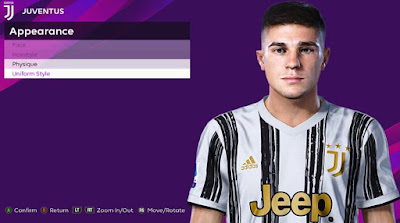 PES 2020 Faces Luca Zanimacchia by Rachmad ABs