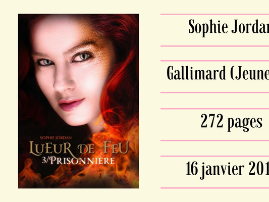 Lueur de feu, tome 3 : Prisonnière