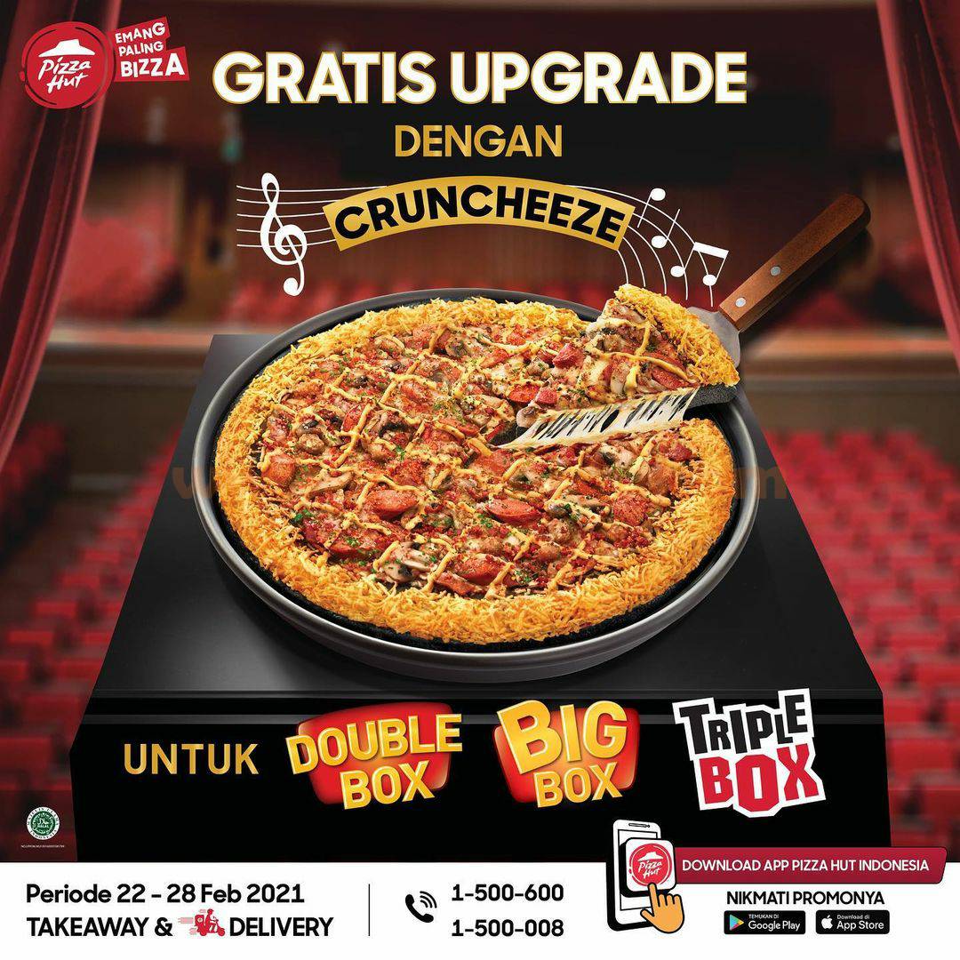 MENU BARU! Promo Pizza HUT Black Meat Monsta With Cruncheeze! harga mulai Rp 125RIBU