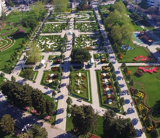 حديقة جوزتيبي في منطقة جوزتيبي باسطنبول