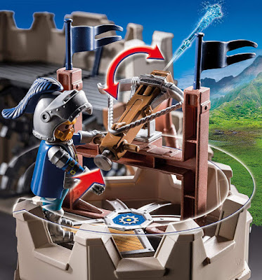 PLAYMOBIL Novelmore - 70220 Gran Castillo de Novelmore | JUGUETE 2020 BALLESTA