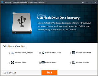 IUWEshare USB Flash Drive Data Recovery 1.8.8.8 Crack, License Code Free Download 
