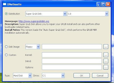 restore grub,auto super grub disk