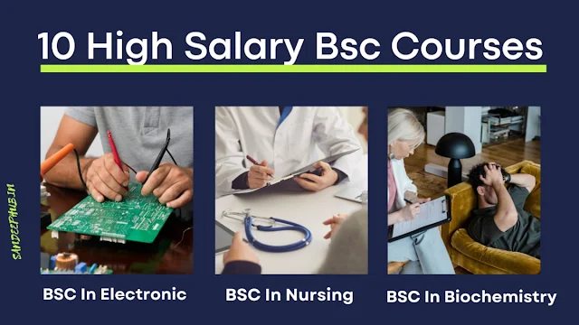 10 High Salary Bsc Courses | Jobs For PCB & PCM Students After Class 12th