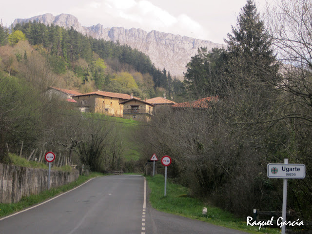 Barrio Ugarte en Orozko (Bizkaia)