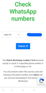 Check the number is registered on WhatsApp or not