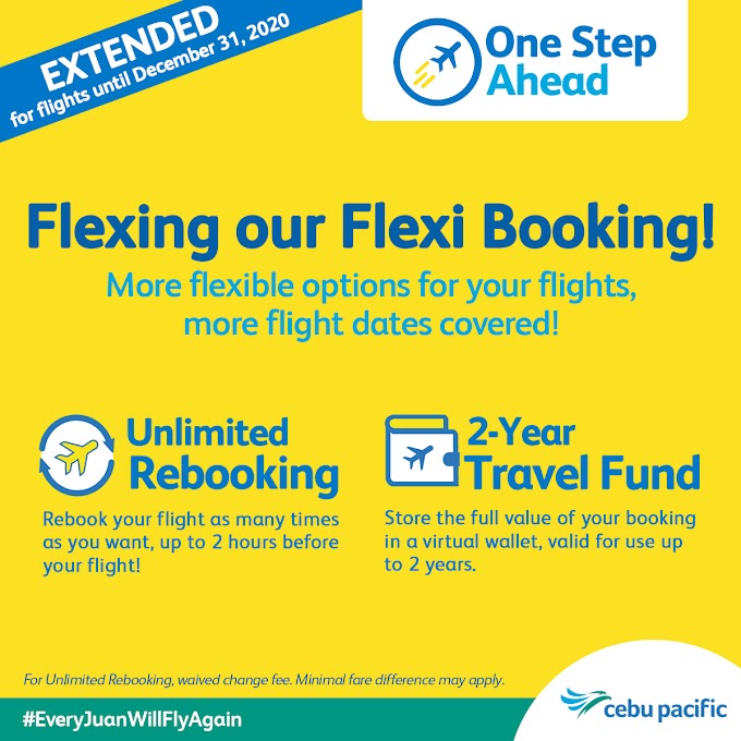 Cebu Pacific extends flexible booking options for passengers 