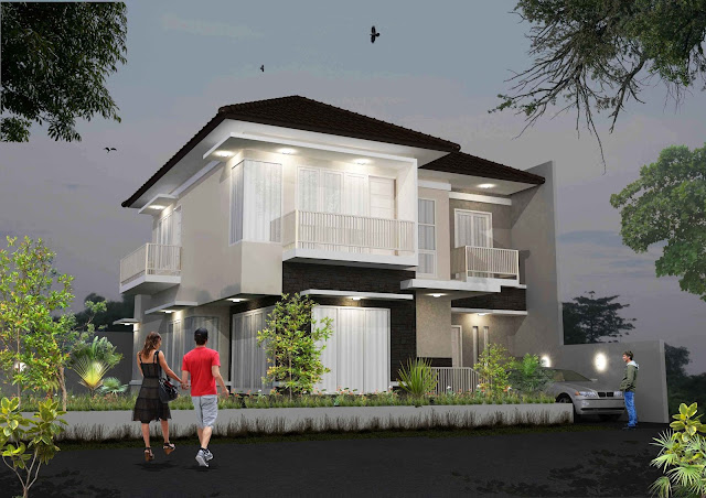 Model Desain Rumah 2 Lantai Minimalis