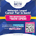 Pameran kerjaya terbesar MTCF 9-10 September 2023