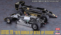 Hasegawa 1/20 LOTUS 79 '1978 GERMAN GP DETAIL UP VERSION' (SP498) English Color Guide & Paint Conversion Chart