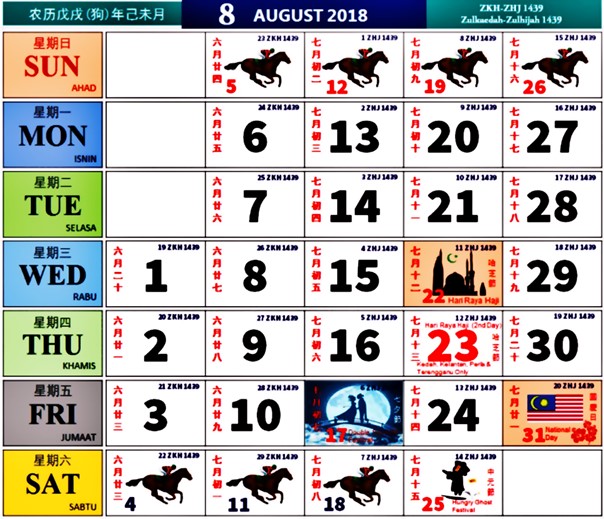 Kalendar Kuda Tahun 2020 Malaysia My Panduan
